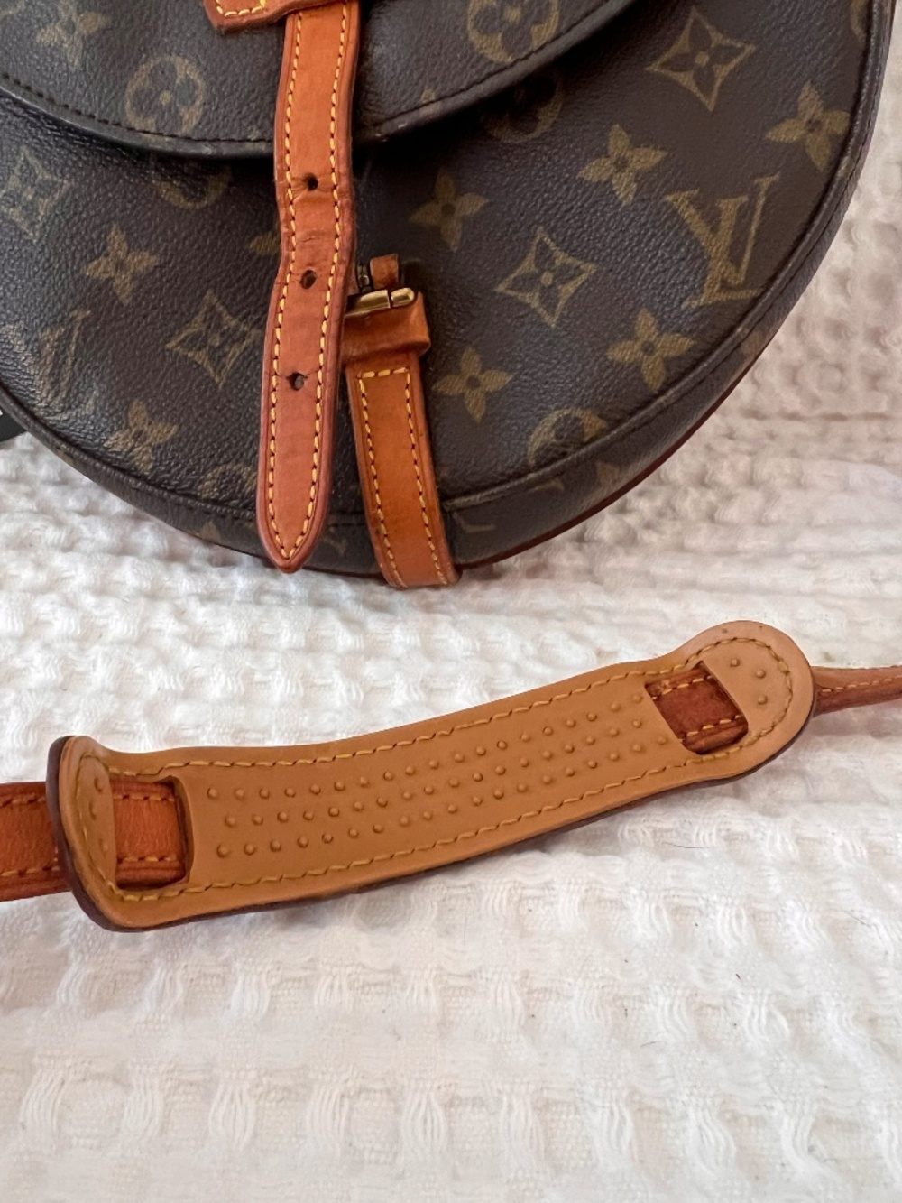 LOUIS VUITTON CHANTILLY MM SHOULDER BAG MONOGRAM M51233 871VI YQ01519 - Picture 12 of 14
